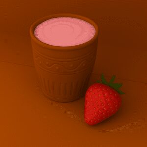Strawberry Lassi